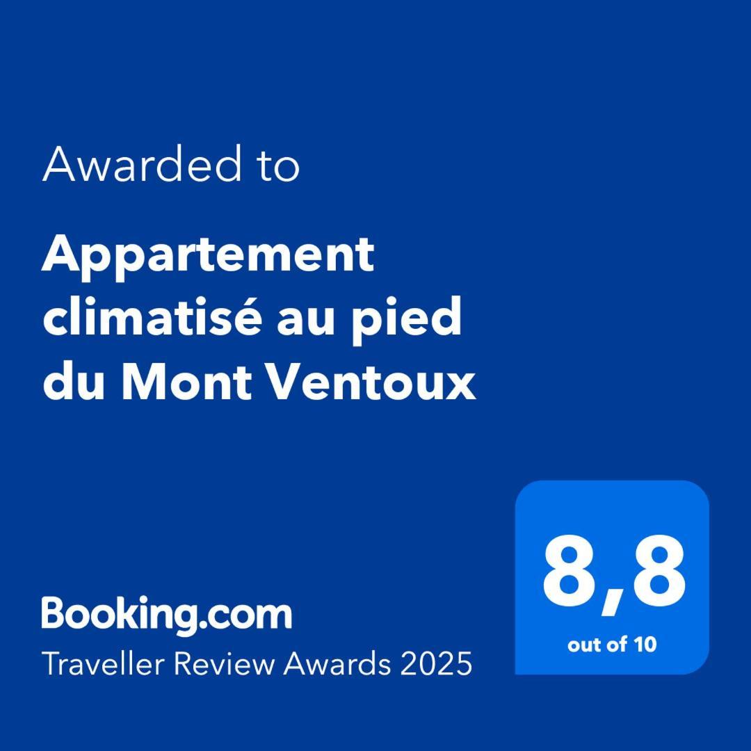 Appartement Climatise Au Pied Du Mont Ventoux Malemort-du-Comtat Luaran gambar